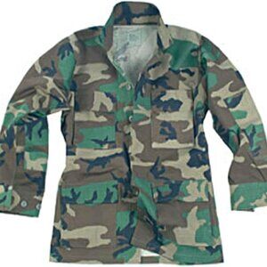 Suplus Soft Camo Fatigue  Shirt  Mens Small